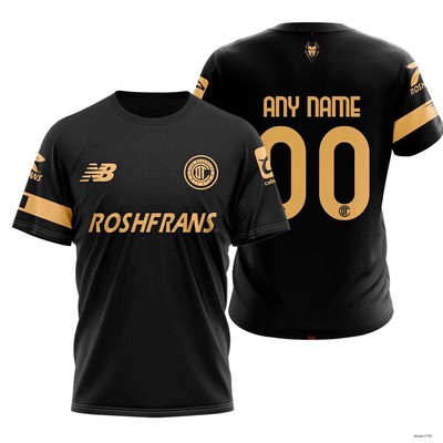 Personalized LIGA MX Deportivo Toluca Shirt 3D 2024 Third Kits And adult