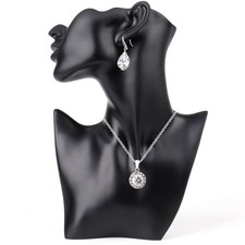SOUJOY Jewelry Mannequin Display, Resin Display Stand Bust, Boutique Earring ...