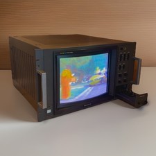 Vintage 12  Sony Trinitron PVM-1220 CRT TV Retro Gaming Monitor   SEE TEST VIDEO