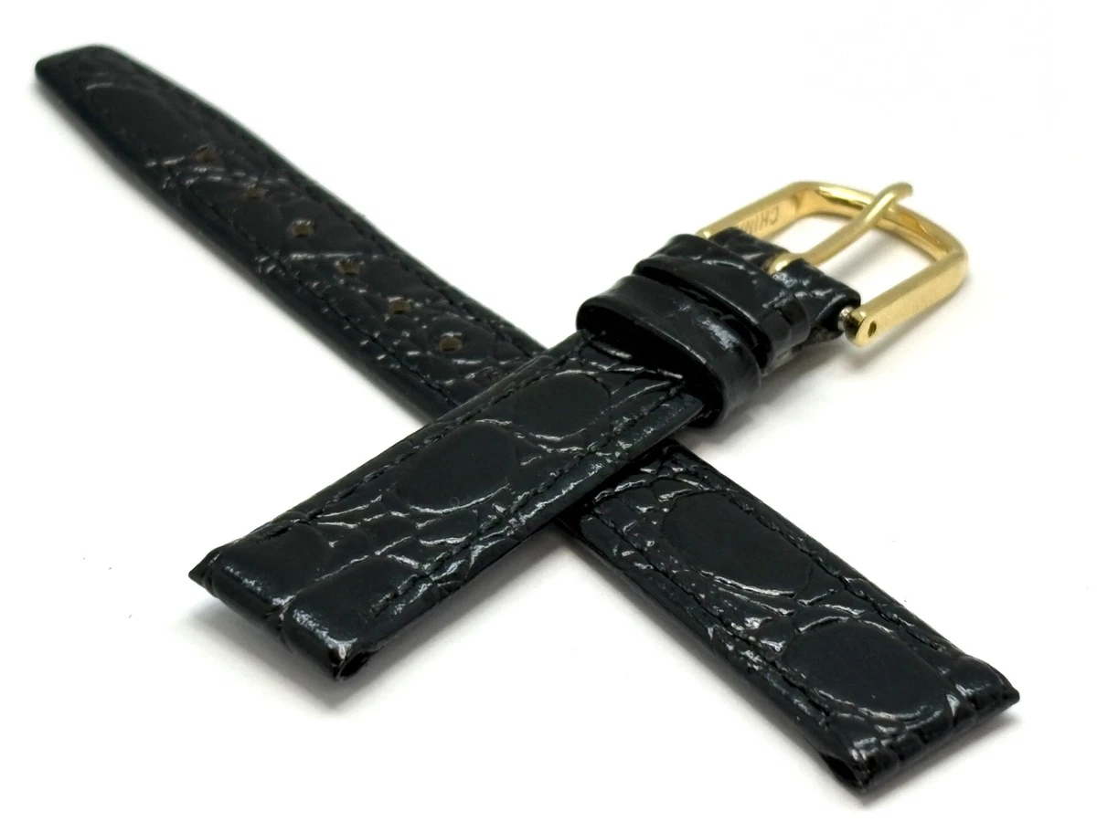 Authentic Gucci black leather strap with bezel NWT Gucci Wristwatch Bands 13 mm Band Width for sale | eBay main image 4