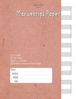 Notizbuch FüR Musiker 10 Notenlinien 100 Seiten 8,5X11 Zoll Band