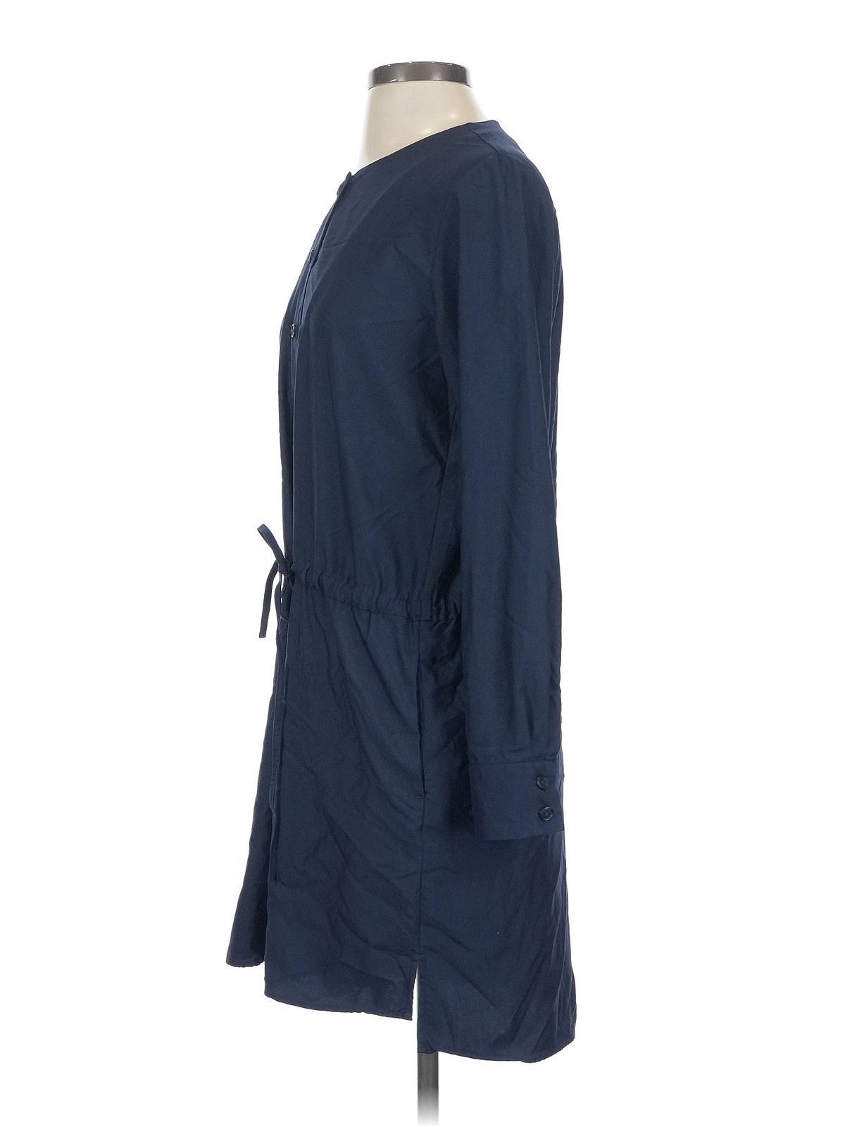 Uniqlo Women Blue Casual Dress S thumbnail 4