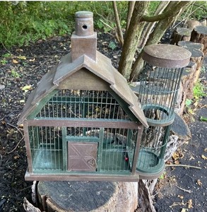 Birdcage Wood And Metal