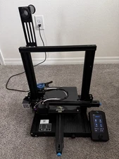 Creality Ender-3 V2 3D Printer Tested In Working Condition
