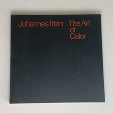 The Art of Color - Johannes Itten - 1973 Edition - hardcover with dustjacket