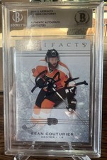 2014-2015 Artifacts Sean Courtier Autograph Signed Card - Beckett