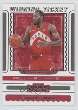 2019-20 Panini Contenders Winning Ticket Kawhi Leonard #1 4l3