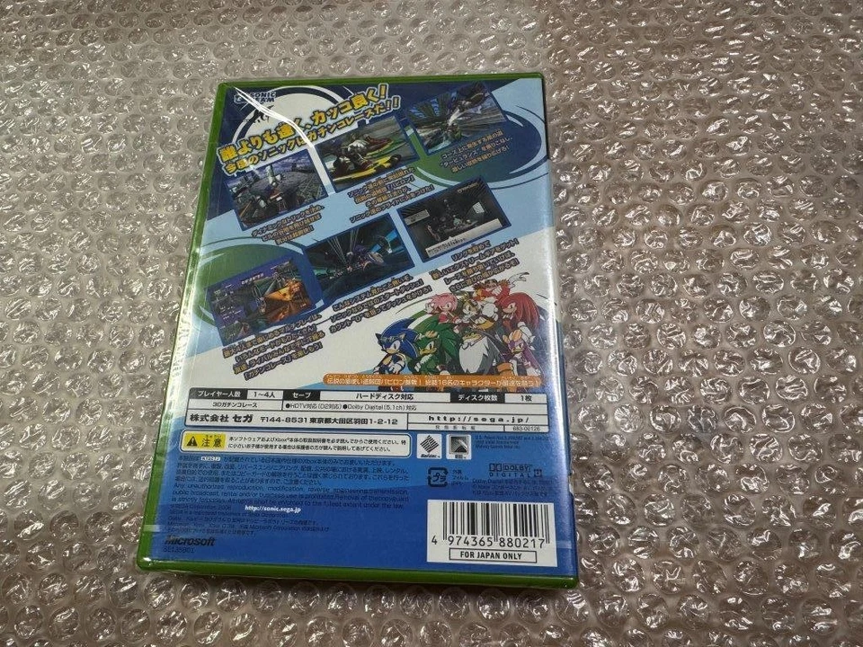 Sonic Riders Microsoft XBOX Brand New Japan Import Free shipping FedEx DHL - Image 2 of 4