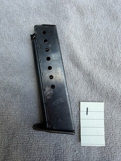 ORIGINAL WWII GERMAN LATE WAR WALTHER P38 MAGAZINE P38v E/359 8 ROUND MAGAZINE