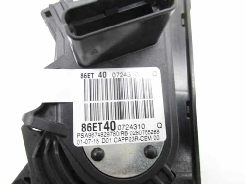 9674829780 Potenziometro Acceleratore per CITROEN C4 PICASSO/SPACETOURER 6500967 - Imagen 3 de 10