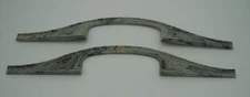 AURORA TJET 18" COUNTRY BRIDGE SIDES ~ 2 PC ~ HO SCALE ~ ONE IS WARPED