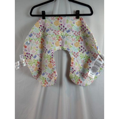 Boppy Nursing Pillow Cover Floral Butterflies Pastel