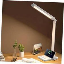 Desk Lamp with USB Charging Port, 14W 900LM Dimmable Eye-Caring Reading LED
