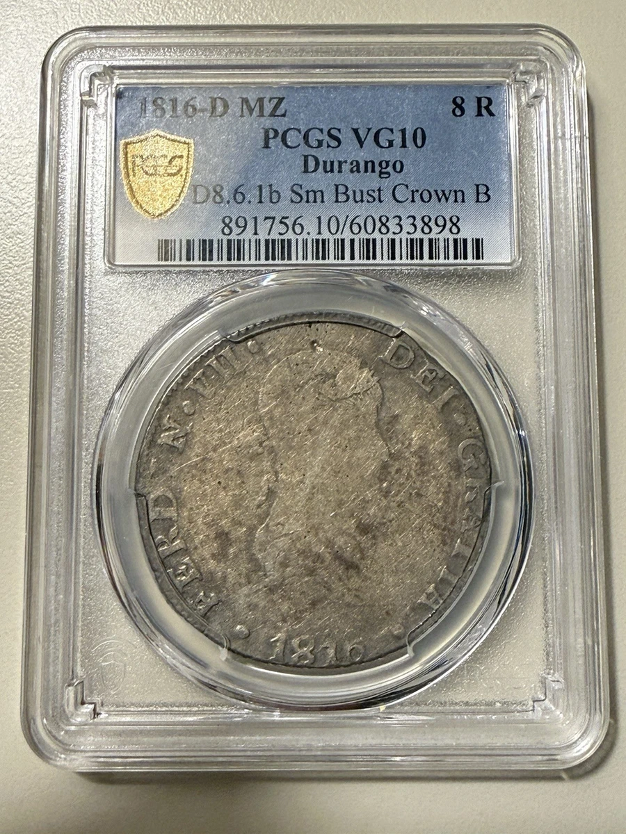 8 Reales 1816 Year Colonial Mexico Coins (Pre - 1821) for sale | eBay