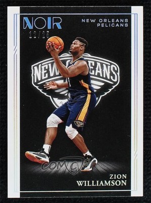 2020-21 Panini Noir Icon Edition Holo Silver 12/25 Zion Williamson #97 0d44
