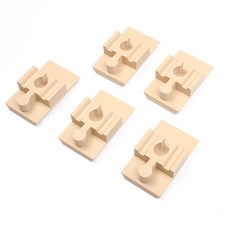 Steckverbinder Set 5-tlg. - Holzeisenbahn-Erweiterung passend für Eichhorn, Brio