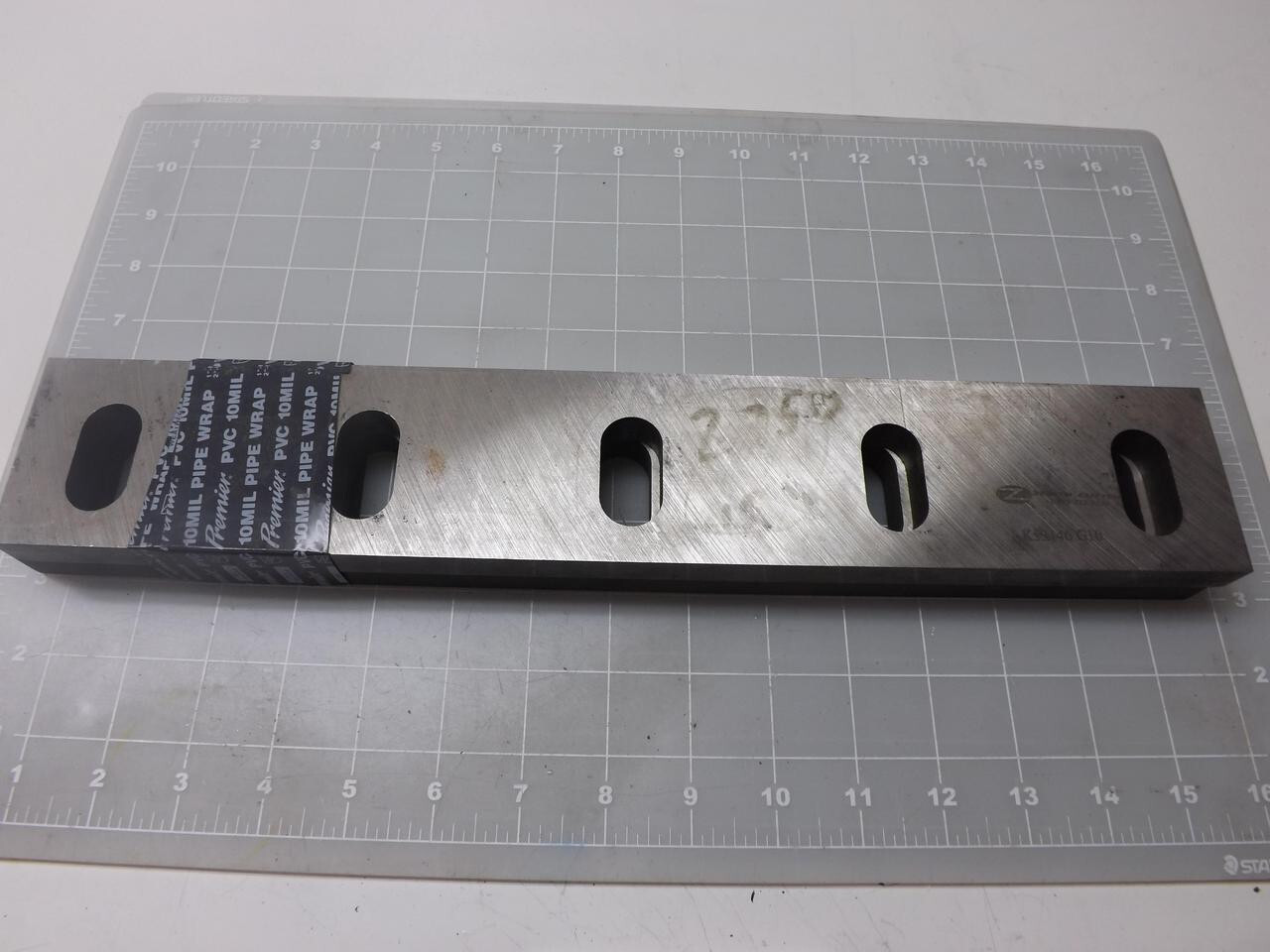 LOT OF 2 ZENITH CUTTER K53146G10 15'' INCH GRANULATOR BLADES T48646