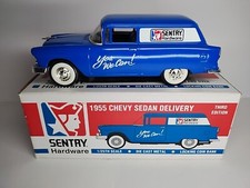 Liberty 1955 Chevy Sedan Delivery  Convertible Sentry Hardware Coin Bank NEW