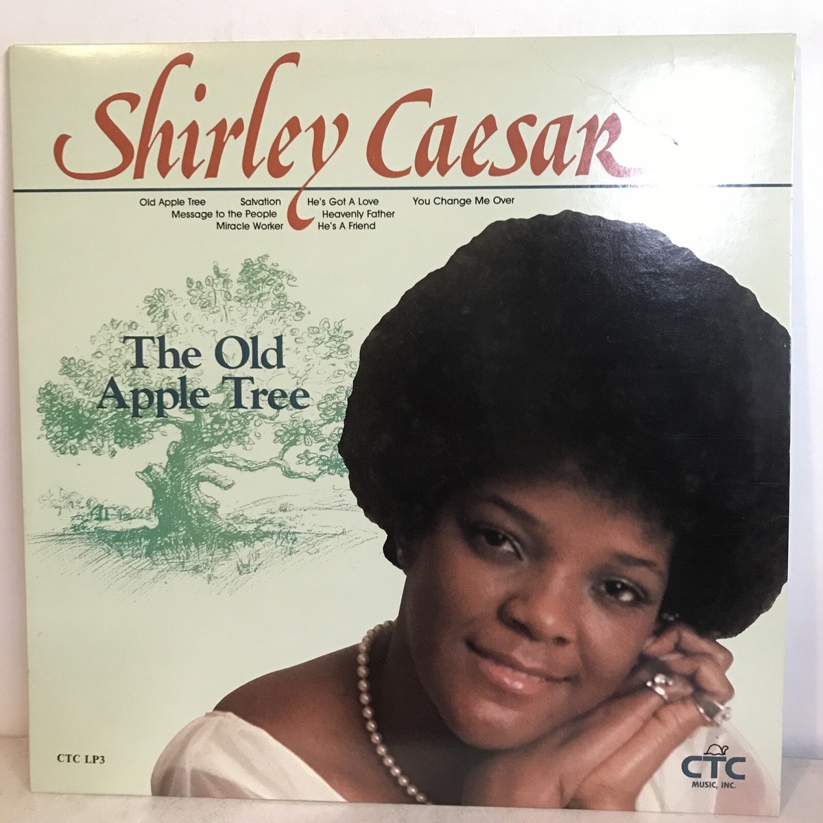 RARE!! SHIRLEY CAESAR -The OLD APPLE TREE CTC REC. CTC-LP-3