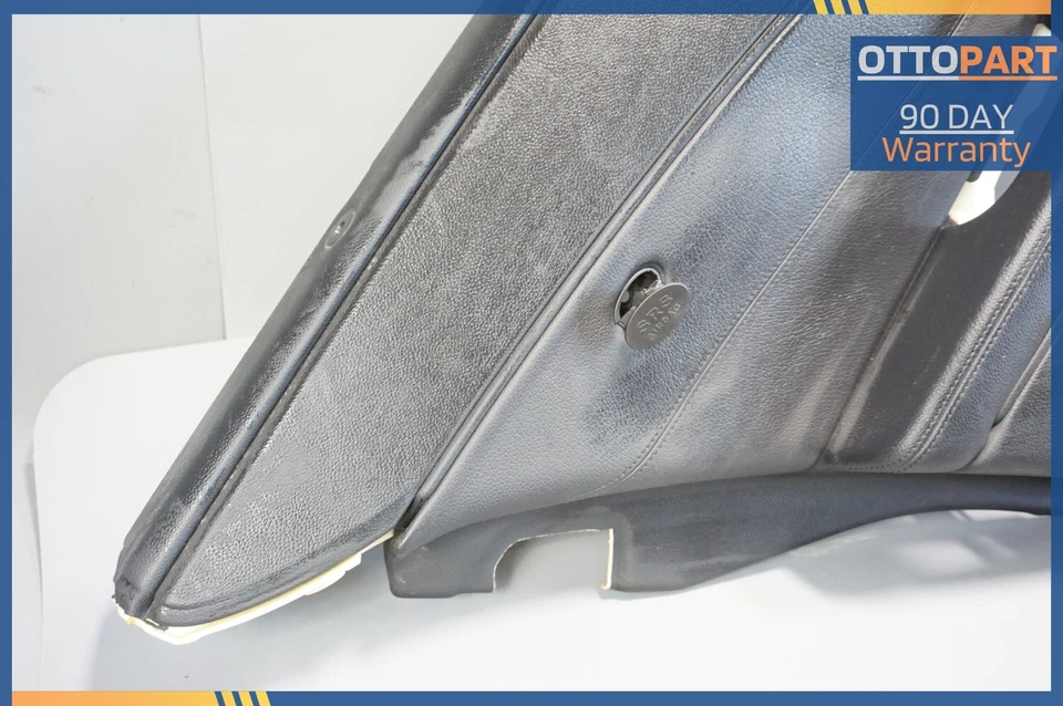 Cubierta de panel de moldura de puerta interior trasera izquierda negra Mercedes W219 CLS500 2006-2011 Foto 2 de 4