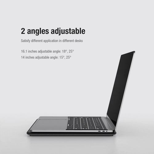 Funda de cuero para portátil NILLKIN soporte de refrigeración almohadilla de ratón para Apple Macbook Pro 16 14 - Imagen 3 de 14