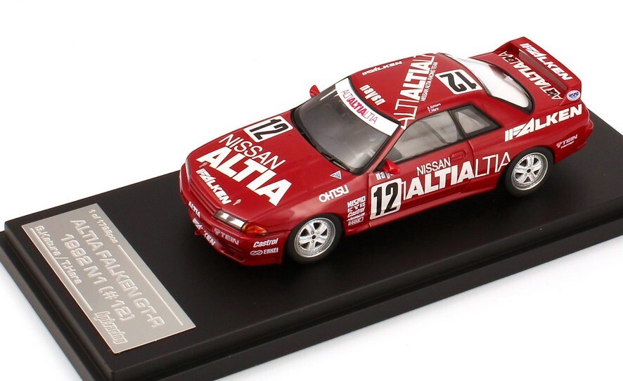 HPI 1/43 Altia Falken Nissan Skyline R32 GTR 1992 N1 #12 Racing Model ...