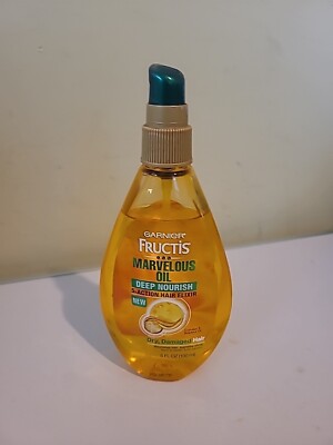 Garnier Fructis Marvelous Oil Deep Nourish 5-Action Hair Elixir 5 oz Dry Hair