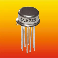 MAA725 LINEAR OPERATIONAL AMPLIFIER IC AuPLATED TO99-8 UA725 LM725