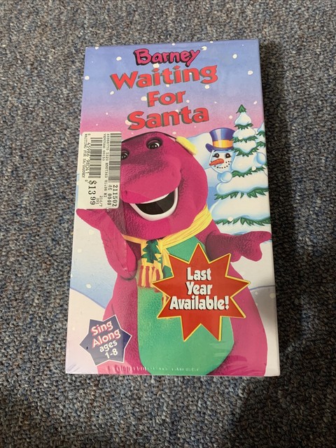 barney waiting for santa barney waiting for santa