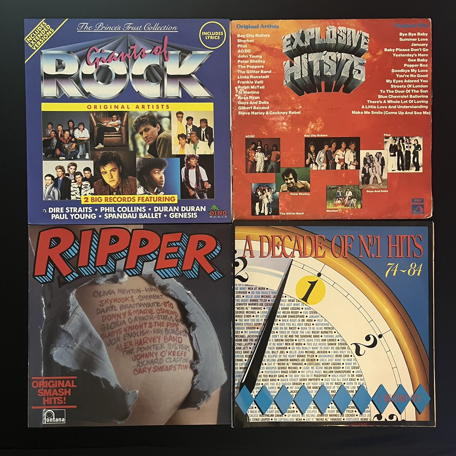 23 x Vinyl Records Bulk Lot Compilation eBay