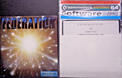 COMMODORE 64/128 -- FEDERATION (PRISM LEISURE -  DISK)