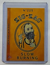 Zig Zag Limited Edition Artist Signed "Rolling Papers" Trading Card 2/10