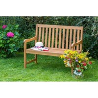 Merxx Gartenbank Holzbank Bank Mindanao 2-Sitzer Fsc Akazienholz 54X107X89Cm
