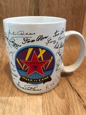 Hollywood Walk of Fame Movie Stars Autographs Vintage Mug By Papel Large