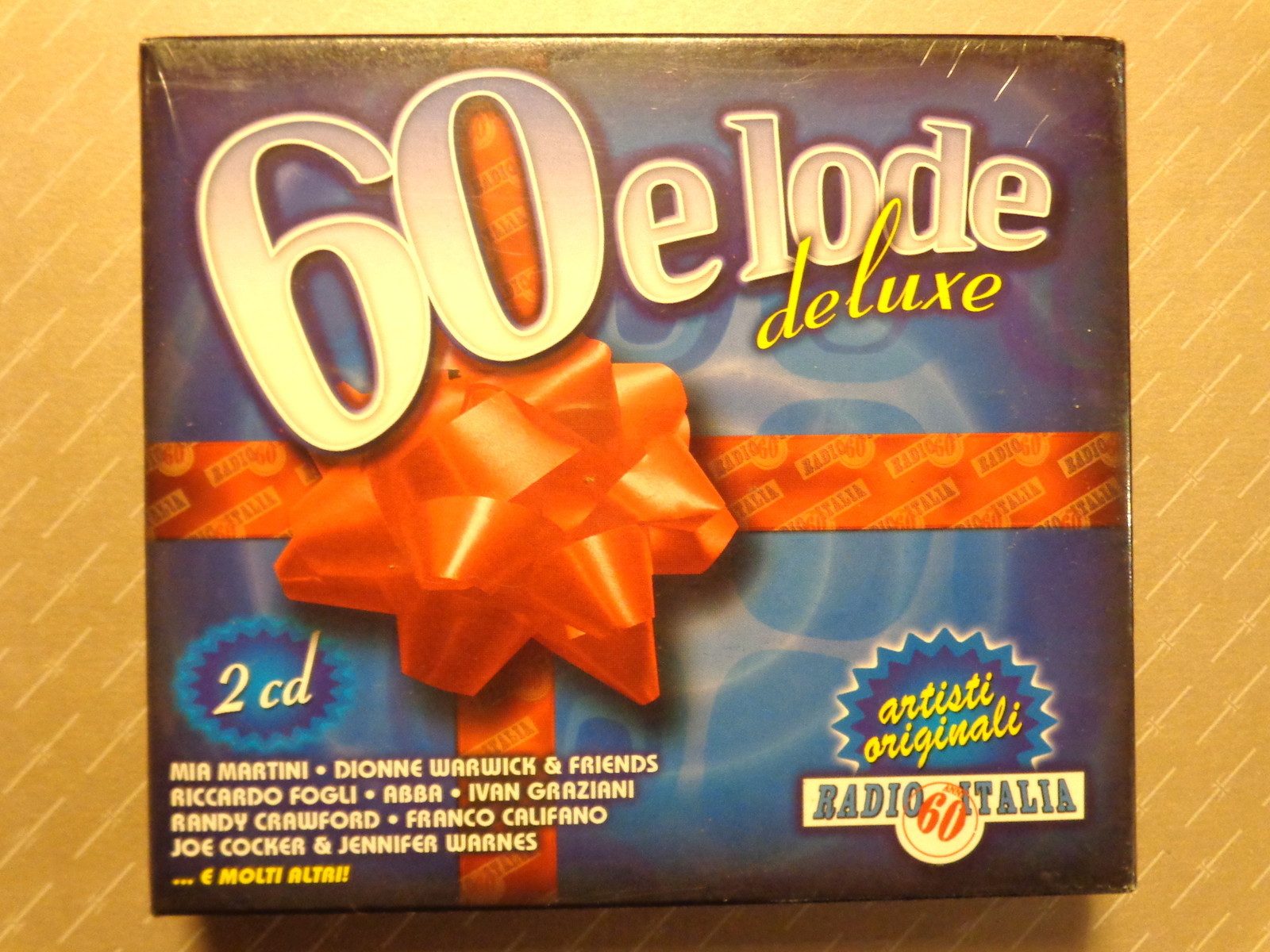 RADIO ITALIA  -  60 E LODE  -  DELUXE  -  2 CD 2008  NUOVO E SIGILLATO