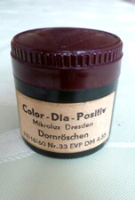 DDR Color Dornr&ouml;schen Film , Nr.33 Dia Positiv Mikrolux Dresden ,
