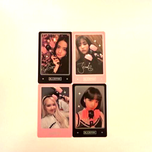 BLACKPINK BORN PINK Light Stick 2 Benefits Photo Card JISOO JENNIE