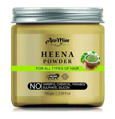 AroMine Natural & Organic Henna Powder for Hair Care & Hair Mask 100gm
