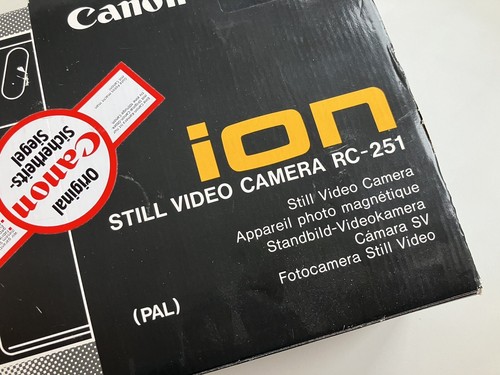 Canon Still Video Kamera ION RC-251 Vintage Videokamera - OVP! Nie benutzt! - Bild 5 von 10
