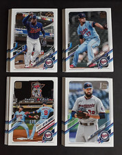 2021 Topps Series 1 & 2 w/ Update - MINNESOTA TWINS 33 card Team Set