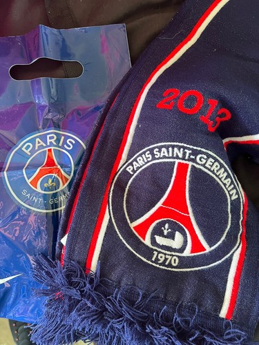 Écharpe Football PSG Paris Saint-Germain Rétro DAVID LUIZ 2014/15 | LineUp. Vintage Football Store