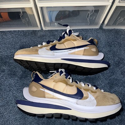 nike sacai waffle tan