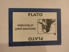 PERSPECTIVE Time Line Game 1992 card used PLATO World History free shipping