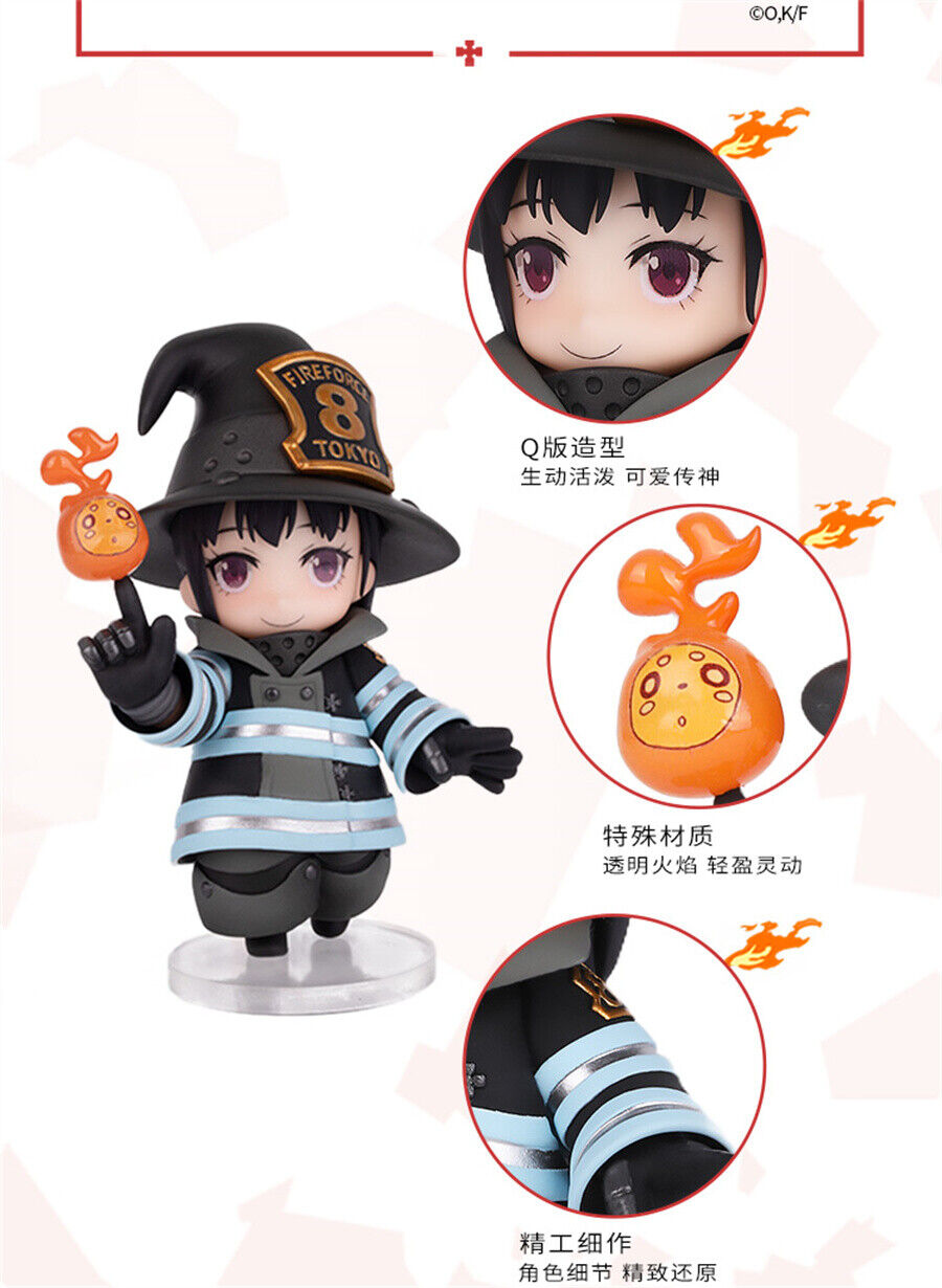 EARLFAMILY 13cm x 8cm Maki Oze Peek Car Sticker Anime Fire Force