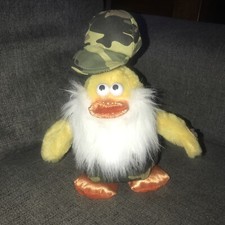 Rare Vintage Dan Dee Dancing Singing Musical Duck Camouflage READ DESCRIPTION 