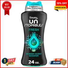 Downy Unstopables In Wash Scent Booster Beads, Fresh Scent, 24 oz Laundry Beads