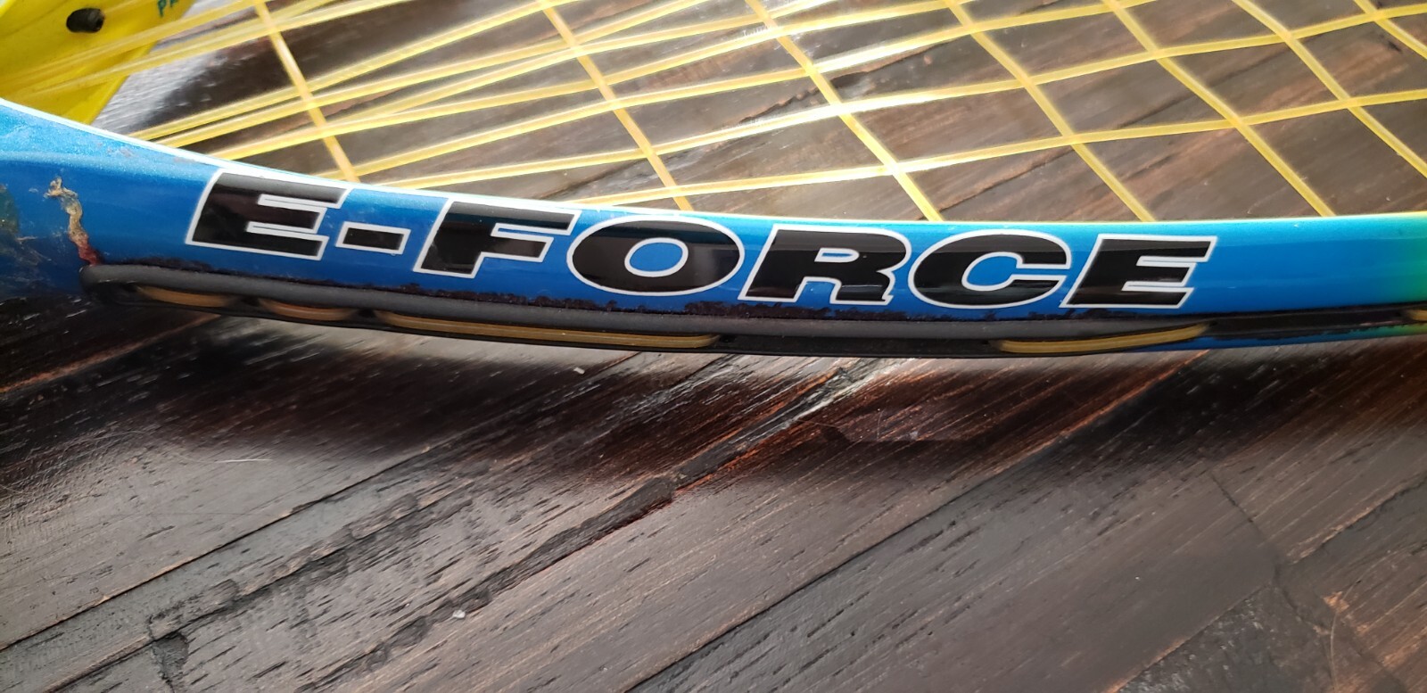 EForce Bedlam 190g Long String Grip Titanium Racquetball Racquet 107