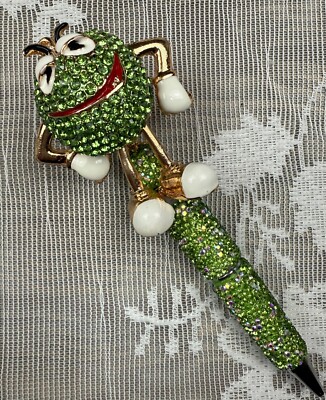 Custom beaded bling pens!! Luxury M&M! Gift.Basket filler. Journal. Collect!