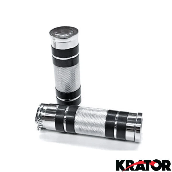 Par de empuñaduras de manillar de 1 pulgada de motocicleta para Suzuki Marauder VZ 800 1600 Foto 2 de 3