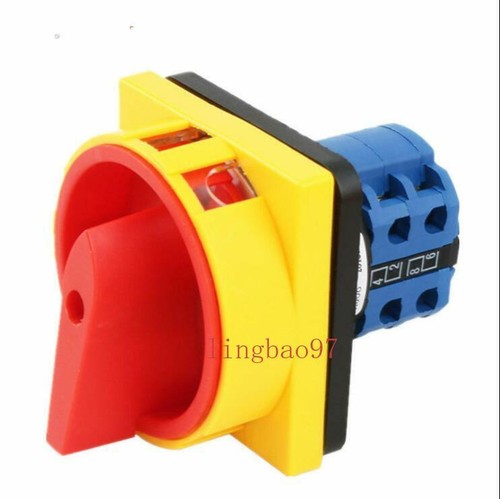 LW26GS-20A 25A Din Rail monté sur deux niveaux CA10 48x48mm 64x64mm déconnecter isolateur cadenas commutateur à came rotatif 1 pièces(20A 48X48mm OFF-ON,OFF-ON LW26GS-20A 25A Din Rail monté sur deux niveaux CA10 48x48mm 64x64mm déconnecter isolateur cadenas commutateur à came rotatif 1 pièces(20A 48X48mm OFF-ON,OFF-ON